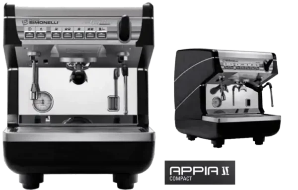 Maquina de cafe appia compacta de 1 grupo italiana