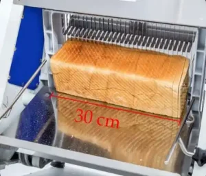 Maquina para cortar pan de molde